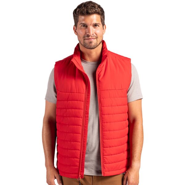 Clique Elevation Eco Full Zip Mens Puffer Vest Thumbnail