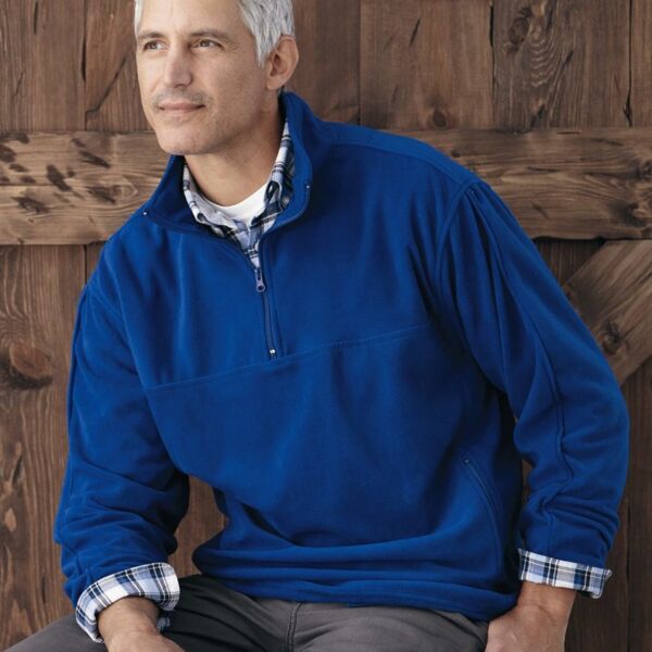 Men's Microfleece Quarter-Zip Pullover Thumbnail